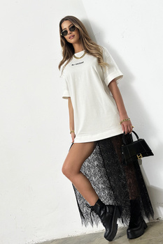 SUKIENKA DAMSKA BG ROCKSTAR | BIAŁY