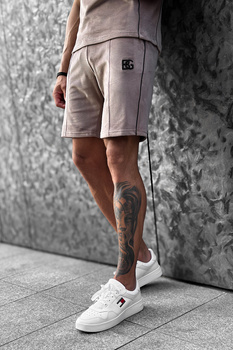 SZORTY MĘSKIE BG ALONSO | BEŻ