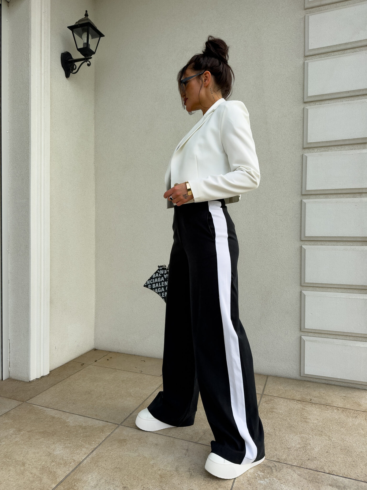 Marynarka SLIM - ecru