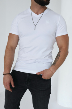 T-Shirt męski BG Volta | biały