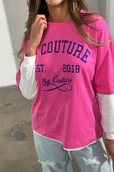 BLUZKA DAMSKA BG SHOOT | RÓŻ