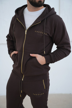 Bluza męska BG Far | gorzka czekolada