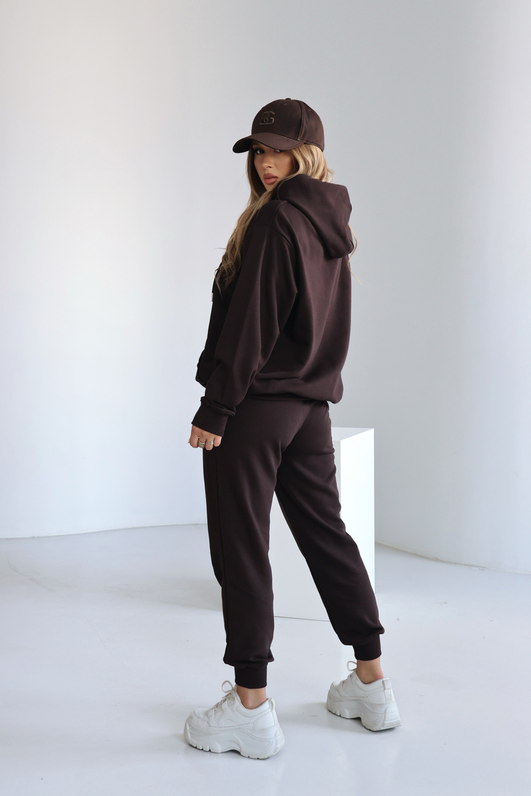 Bluza damska BG Kangoo | gorzka czekolada