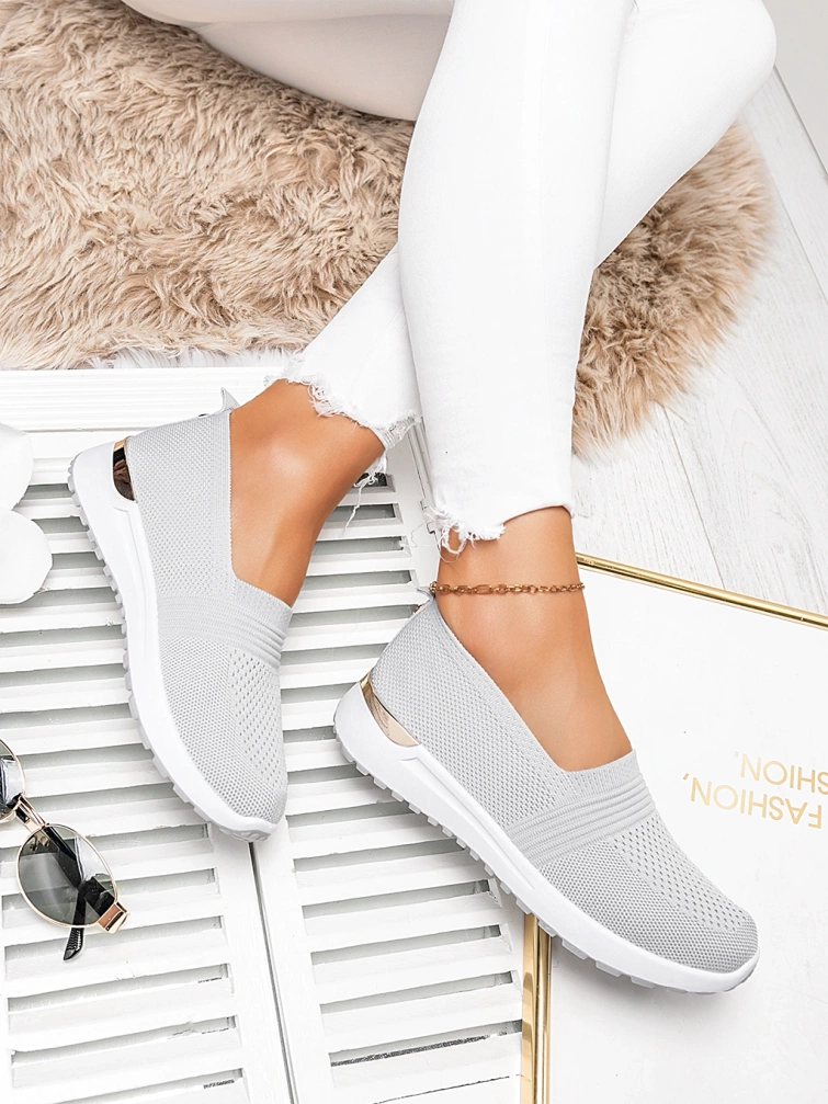 Damskie buty sportowe szare KB210-26