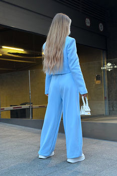 SPODNIE DAMSKIE BG PRESTIGE | BŁĘKIT