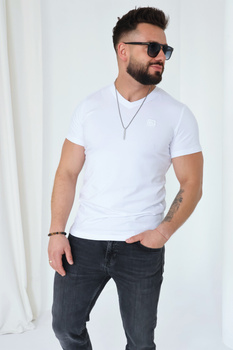 T-Shirt męski BG Volta | biały
