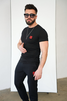 T-Shirt męski BG Klaus | czarny