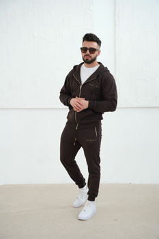 Bluza męska BG Far | gorzka czekolada