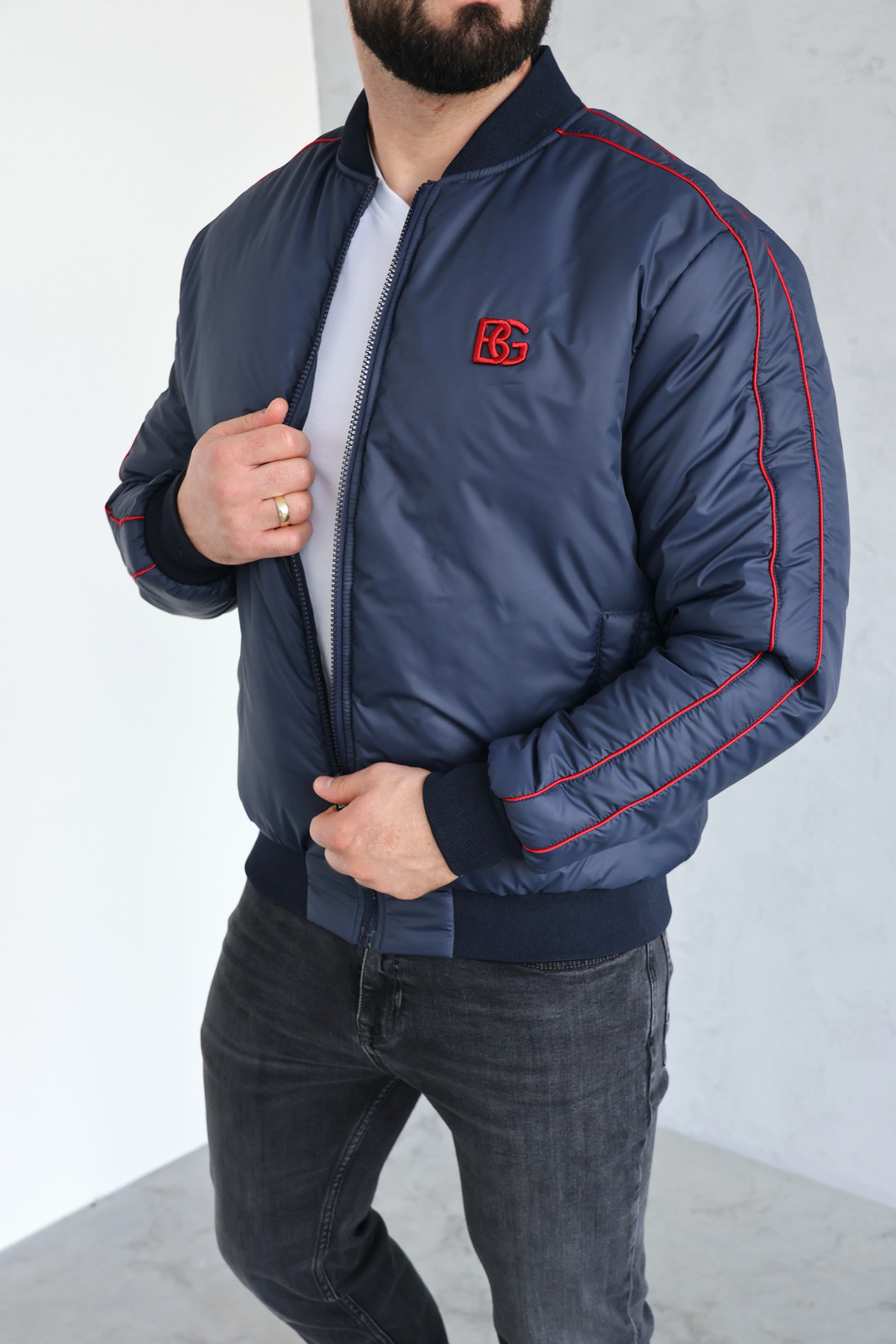 Kurtka męska BG Parade | granat