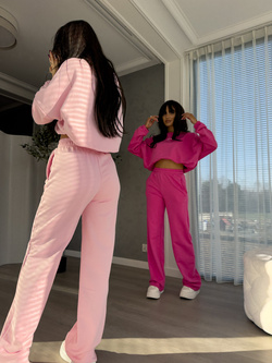 Komplet SYDNEY - mocny róż