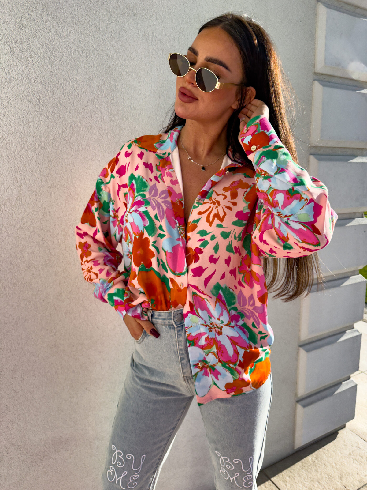 Koszula OVER SPRING – multikolor