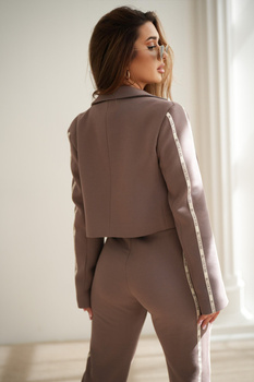 MARYNARKA DAMSKA BG FEEL | CAPPUCCINO