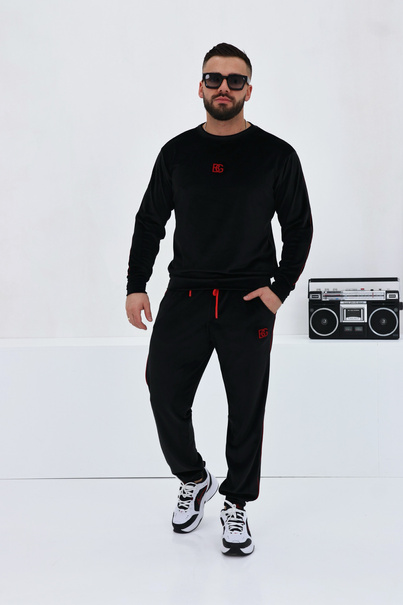 Dres męski BG Aero | czarny