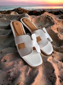 Klapki damskie białe WS9050-9