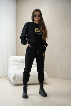 DRES DAMSKI BG CINAMOON | CZARNY