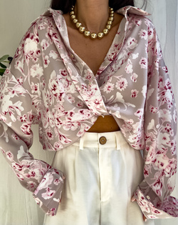 Koszula OVER SPRING - magnolia