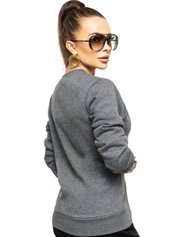 Bluza damska grafitowa W01-5