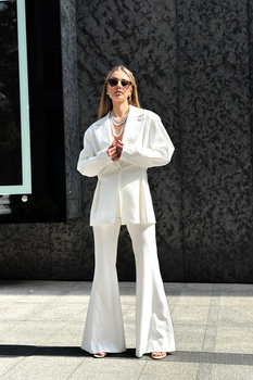 SPODNIE DAMSKIE BG FATALE | BIAŁY