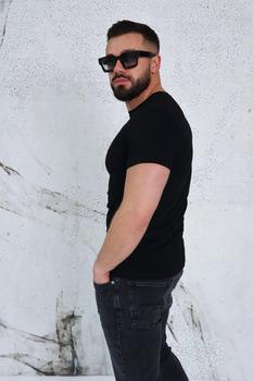 T-Shirt męski BG Pray | czarny