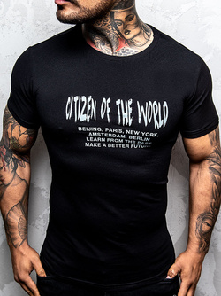 Męski t-shirt z nadrukiem TS166