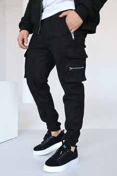 Spodnie męskie BG Salvatore | czarny