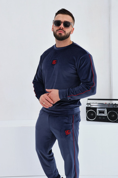 Dres męski BG Aero | granat