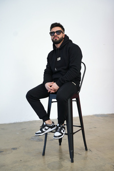 Dres męski BG Jetlag | czarny