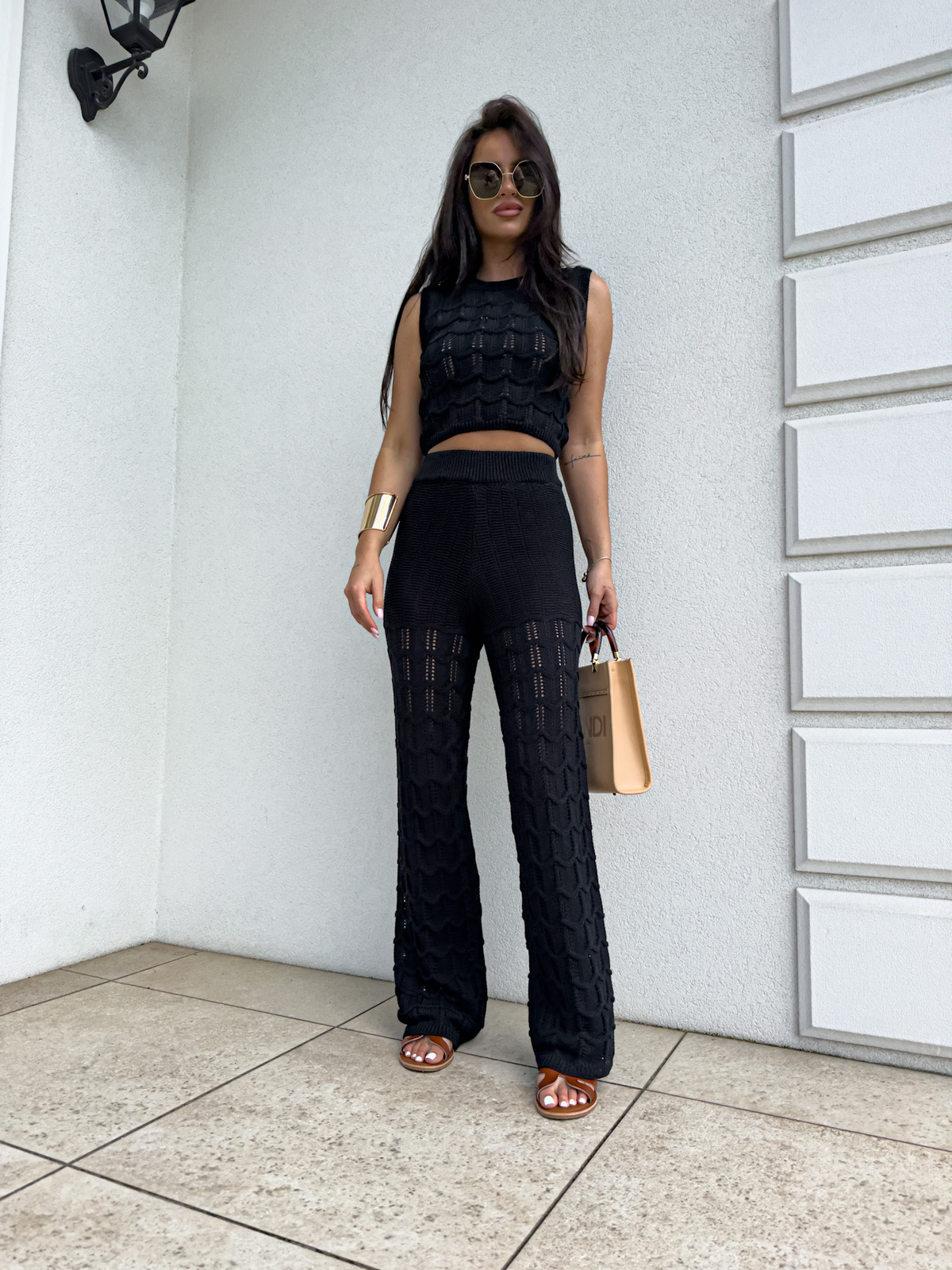 Komplet SANTORINI - czarny