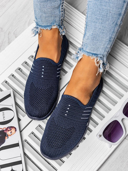 Damskie granatowe buty sportowe DD223-47