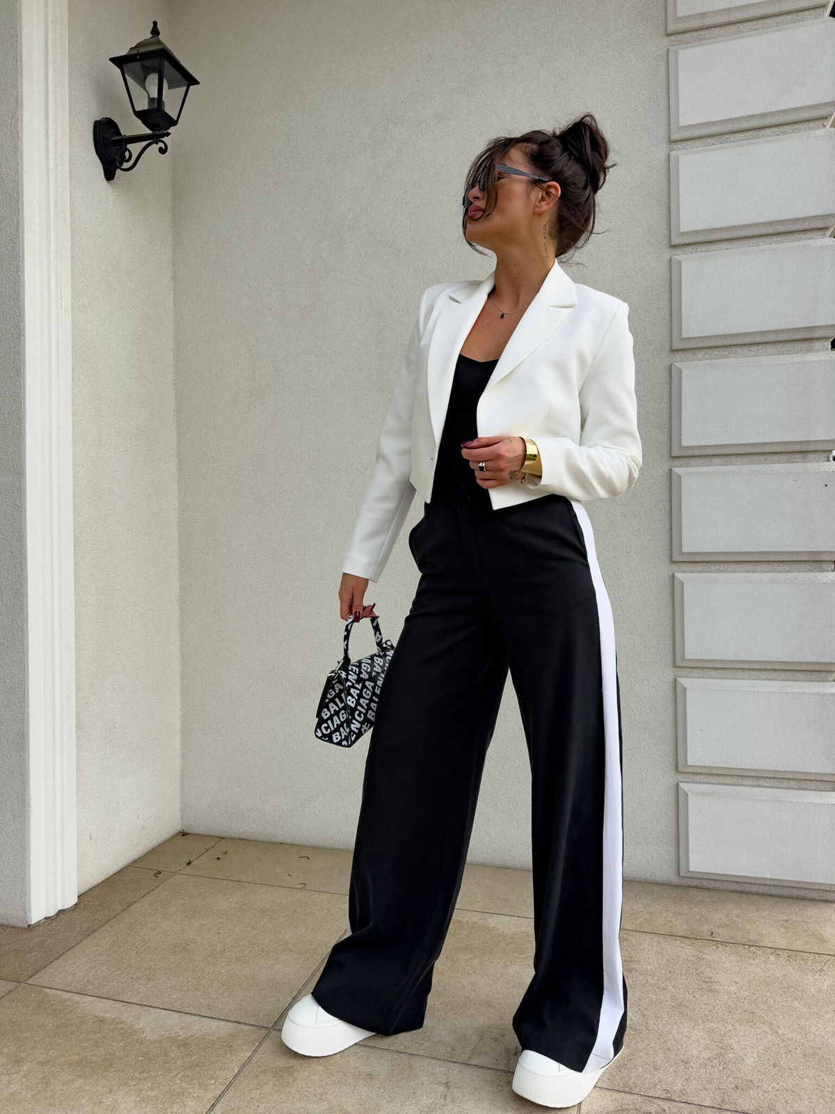 Marynarka SLIM - ecru