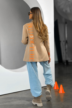 MARYNARKA DAMSKA BG FREAKY | BEŻ