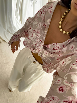 Koszula OVER SPRING - magnolia