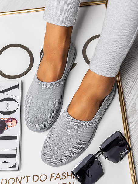 Damskie szare buty sportowe DD218-26