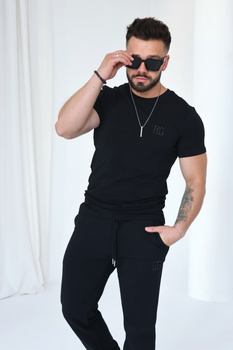 T-Shirt męski BG Bond | czarny