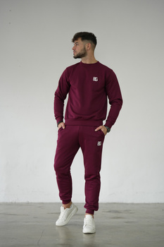 SPODNIE MĘSKIE BG BRAND | BORDOWY