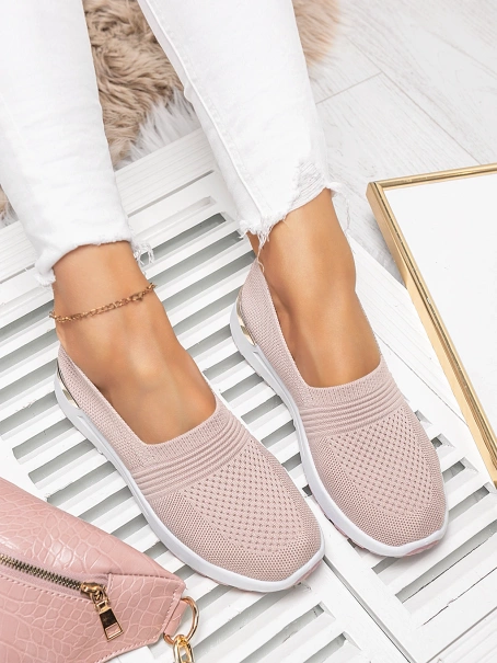 Damskie buty sportowe różowe KB210-11