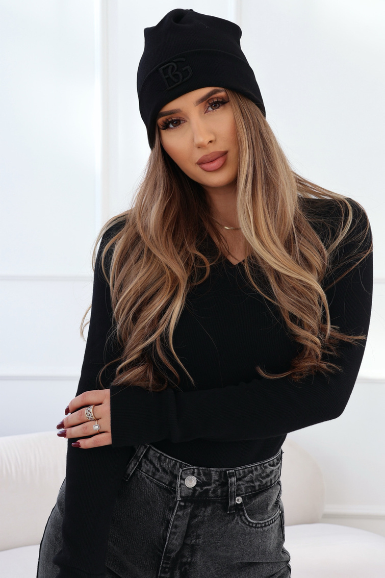 Czapka BG Hola | czarny
