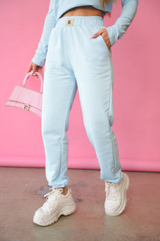 Spodnie damskie BG Version | błękit