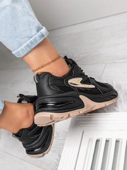 Damskie buty sportowe czarne TL389