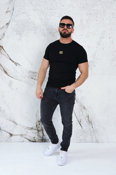 T-Shirt męski BG Pray | czarny