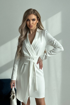 SUKIENKA MARYNARKOWA ECRU