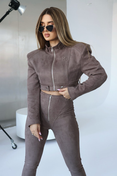 Kurtka damska BG Hell | cappuccino