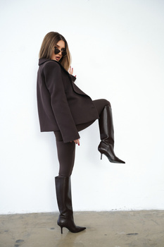 Marynarka damska BG Tiffany | gorzka czekolada