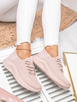 Damskie buty sportowe różowe PDJ269-11
