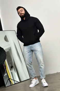 BLUZA MĘSKA BG DANTE | CZARNY