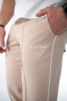 SPODNIE MĘSKIE BG FOCUS BRANDENBURG COUTURE | BEŻ