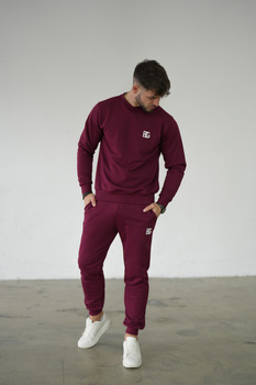 SPODNIE MĘSKIE BG BRAND | BORDOWY