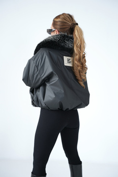 Kurtka damska BG Luxury | czarny