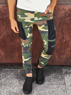 Spodnie męskie joggery moro 11145AZE