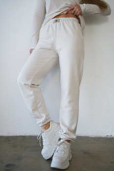 Spodnie damskie BG Version | kokos